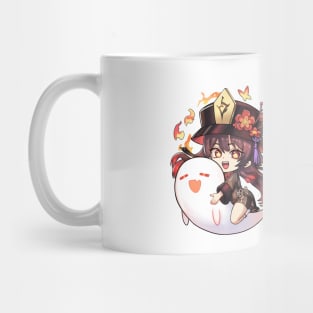 Hu Tao Chibi Genshin Impact Spirit Soother Mug